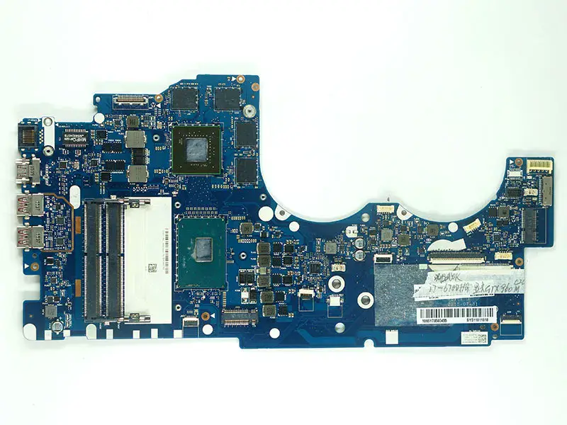 Lenovon emolevy Y700 BY511 NM-A541, jossa on I7-6700HQ-suoritin