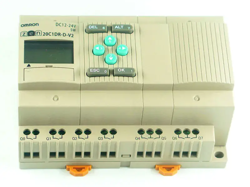 Omron ZEN-20C1DR-D-V2 PLC-moduuli