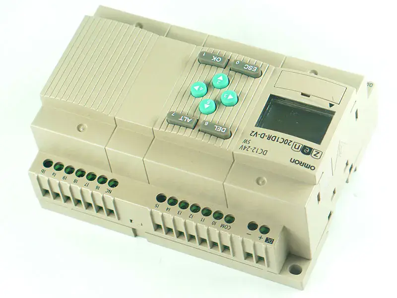 Omron ZEN-20C1DR-D-V2 PLC-moduuli