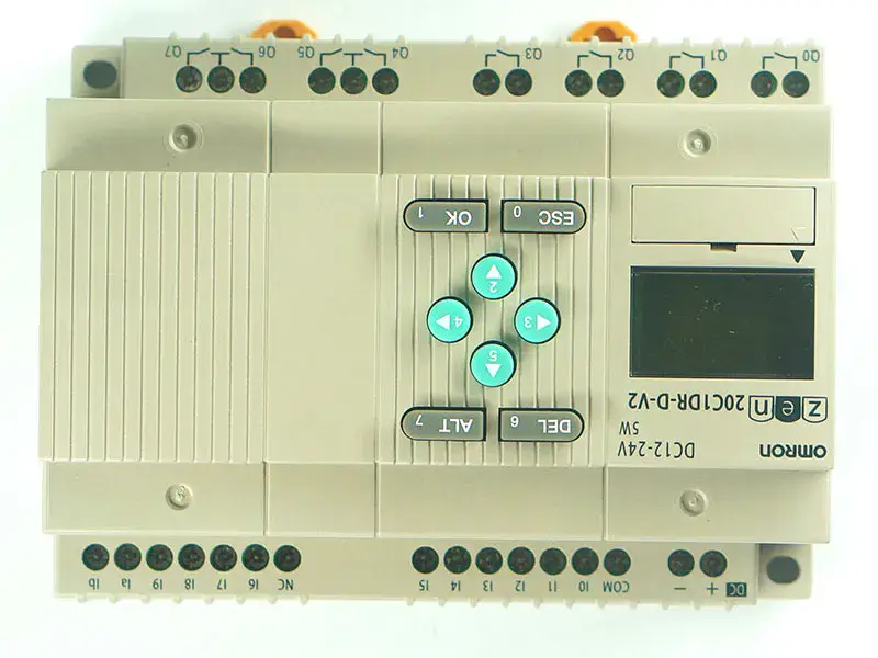 Omron ZEN-20C1DR-D-V2 PLC-moduuli