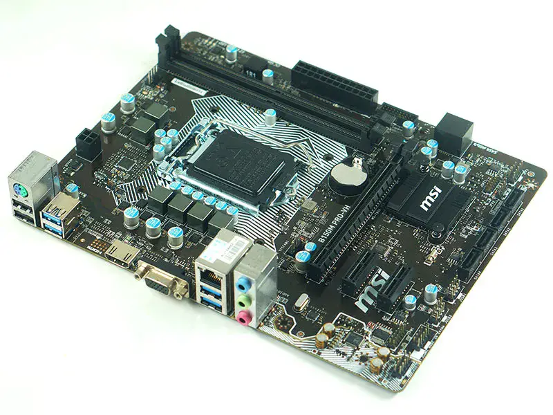 MSI B150M PRO-VH B150 LGA 1151 G4560 Micro-ATX-emolevy MSI B150M PRO-VH B150 LGA 1151 G4560 Micro-ATX-emolevy