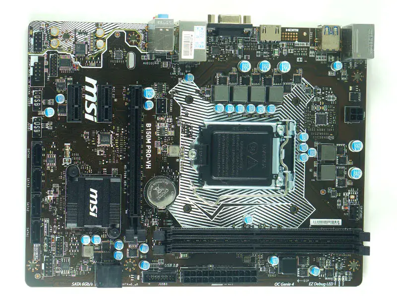MSI B150M PRO-VH B150 LGA 1151 G4560 Micro-ATX-emolevy MSI B150M PRO-VH B150 LGA 1151 G4560 Micro-ATX-emolevy