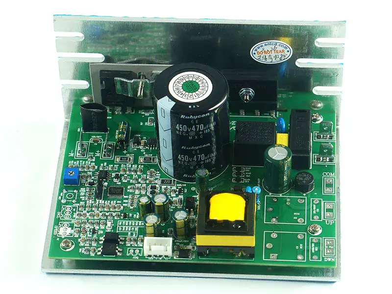 Juoksumatto PCB-ZYXK9-1010B-V12 virtalähteen aluksella