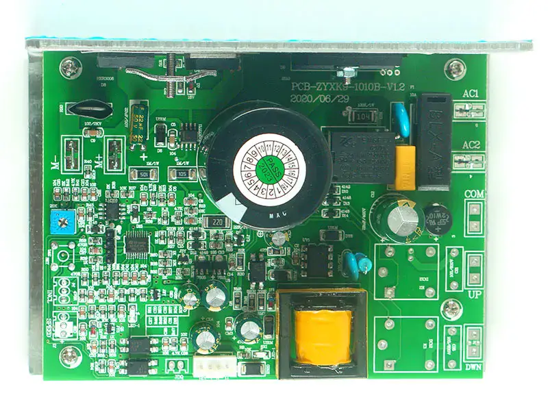 Juoksumatto PCB-ZYXK9-1010B-V12 virtalähteen aluksella