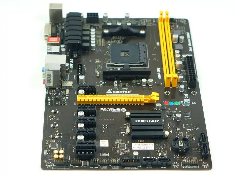 Biostar TB350-BTC emolevy Socket AM4 DDR4
