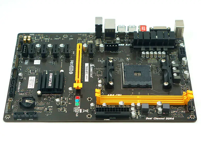 Biostar TB350-BTC emolevy Socket AM4 DDR4