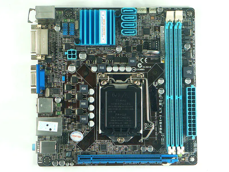 Asus P8H61-I LX R2.0 LGA 1155 Intel H61 -emolevy Asus P8H61-I LX R2.0 LGA 1155 Intel H61 -emolevy