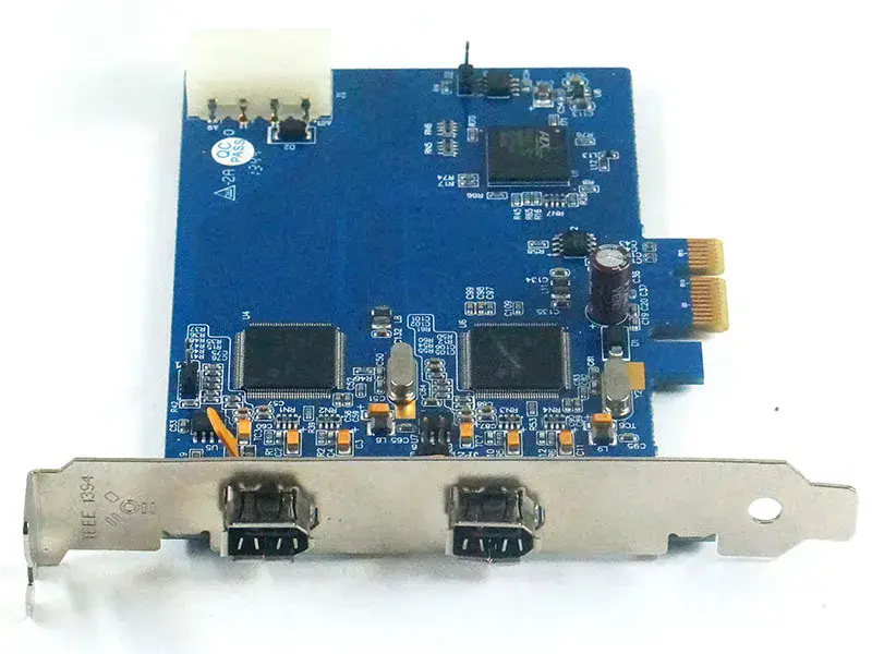 FWX2-PCIE10 Rev: 1.1 FWX2-PCIE10-2 1394-kaappauskortti