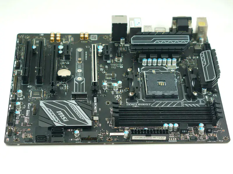 MSI B350 PC MATE -emolevy AM4 DDR4 B350 B350