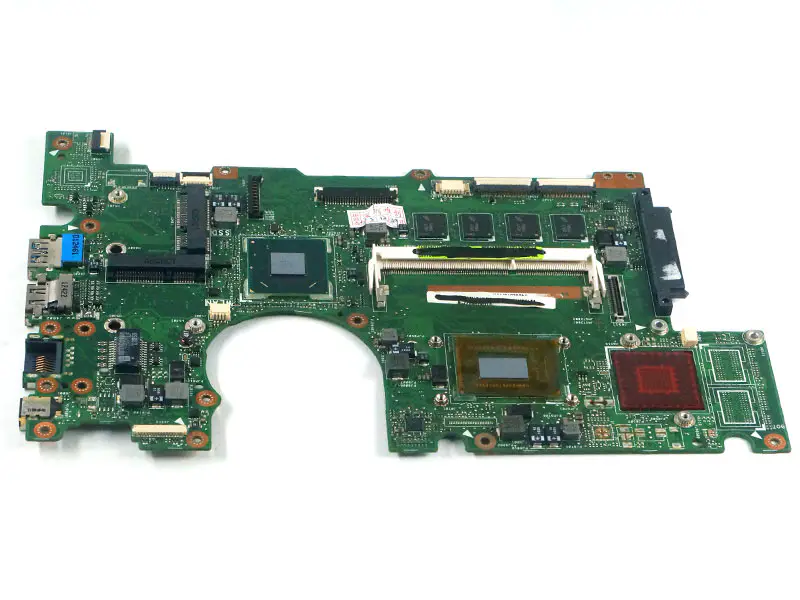 B400A emolevy I5-3317U CPU REV2.0 4GB RAM Asus B400VC B400V B400A kannettavan tietokoneen emolevyyn