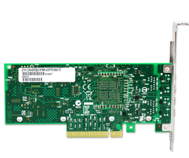 Alkuperäinen Intel X520-T2 X540-T2 10Gps RJ45 PCI-E E10G42BT Ethernet Converged Network -verkkokortti