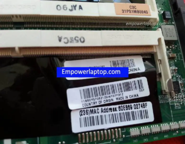 Lenovo IBM E30 L325 FRU:75Y4083 DAPS1AMB8C0 Emolevy emolevyyn