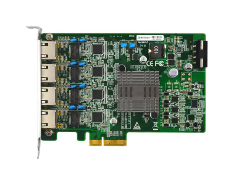 EFT-140 Korkean suorituskyvyn Gigabit Industrial PCIE X4 POE -verkkokortti, joka tukee samanaikaista 4-kanavaista PSE-lähtöä.