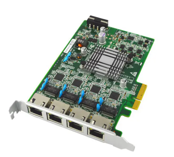 EFT-140 Korkean suorituskyvyn Gigabit Industrial PCIE X4 POE -verkkokortti, joka tukee samanaikaista 4-kanavaista PSE-lähtöä.