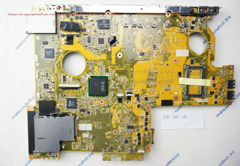 Asus F8V -emolevy