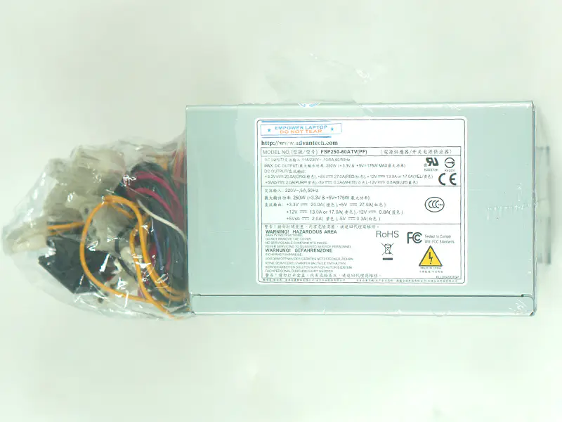 Virtalähde FSP Advantech ATX -5V 610L 250W virtalähteeseen FSP250-60ATV(PF) FSP250-60GTV PS8-250ATX-ZE