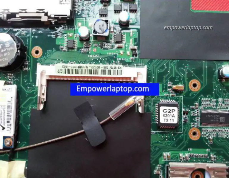 Asus G2P -emolevy