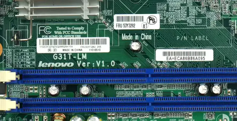 Lenovo G31T-LM V1.0 T4900V M6900 45C2882 53Y3282 emolevy