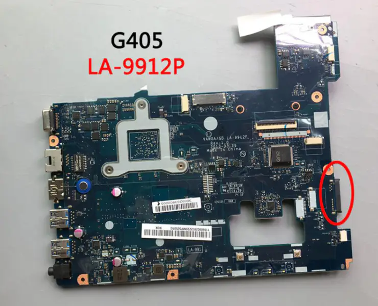 Lenovo G405 G505 LA-9912P emolevy