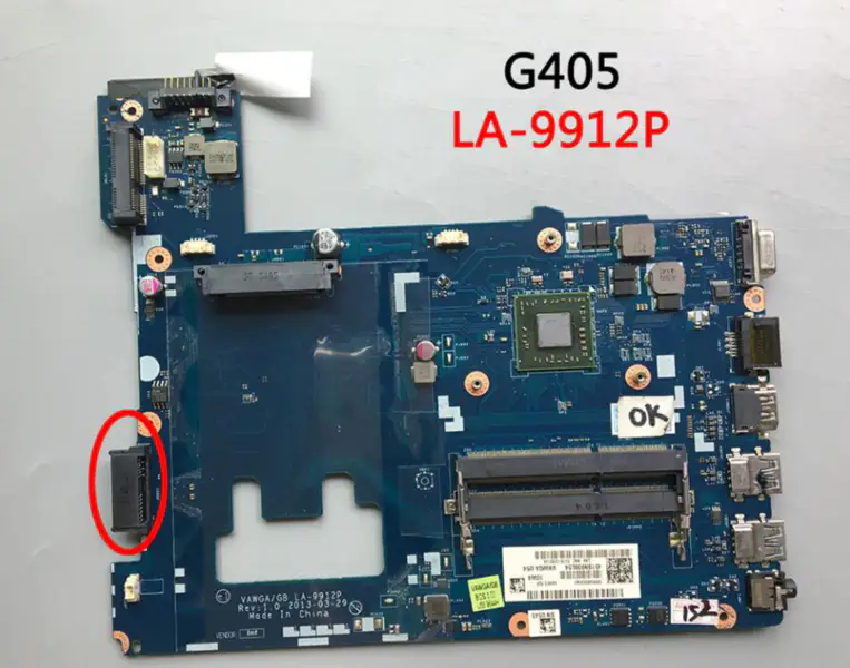 Lenovo G405 G505 LA-9912P emolevy