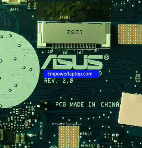 Asus G75VX -emolevy