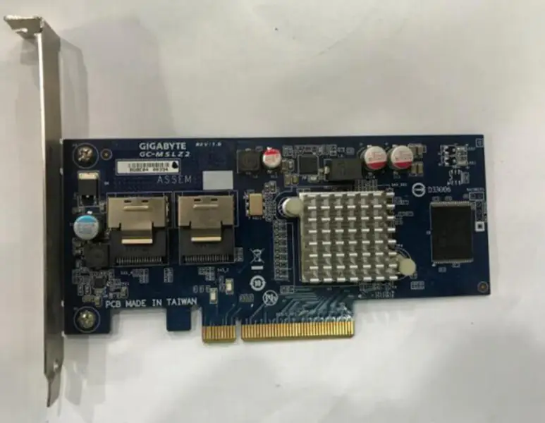 Gigabyte GC-MSLZ2 SAS2008 6GB SAS raid-kortti RAID 0/1/1E/10 tuki 4T 6T 8T