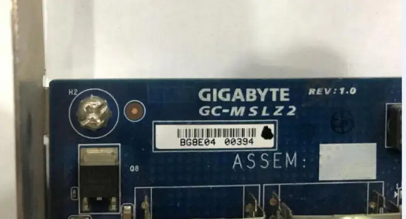 Gigabyte GC-MSLZ2 SAS2008 6GB SAS raid-kortti RAID 0/1/1E/10 tuki 4T 6T 8T