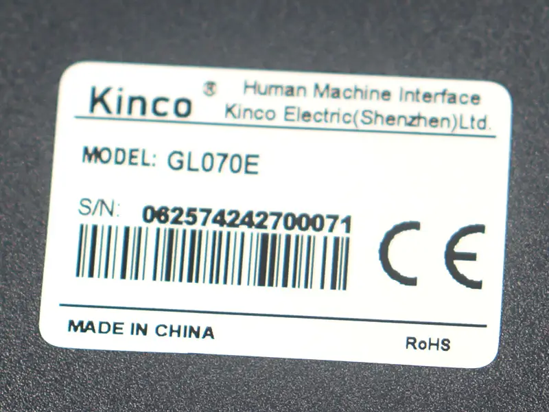 Kinco GL070E HMI kosketusnäyttö 7 tuumaa