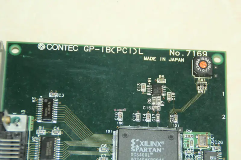 CONTEC GP-IB(PCI)L NO.7169A GPIB-kortti teollisuusemolevyyn
