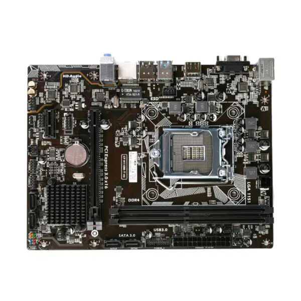 Värikäs H110M-T emolevy DDR4 H110 LGA1151 32G M-ATX