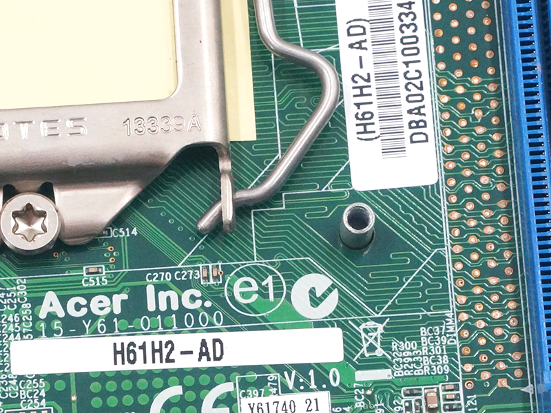Acer LGA 1155 H61H2-AD-emolevy