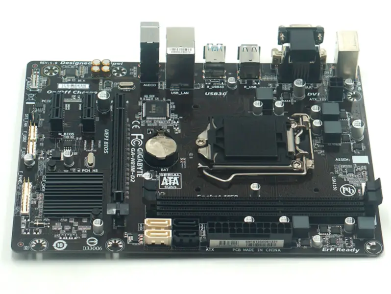 Ga emolevy H81 Ddr3 emolevy tuki 4th Gen Cpu Lga1150 Ddr3 Ga H81m D2