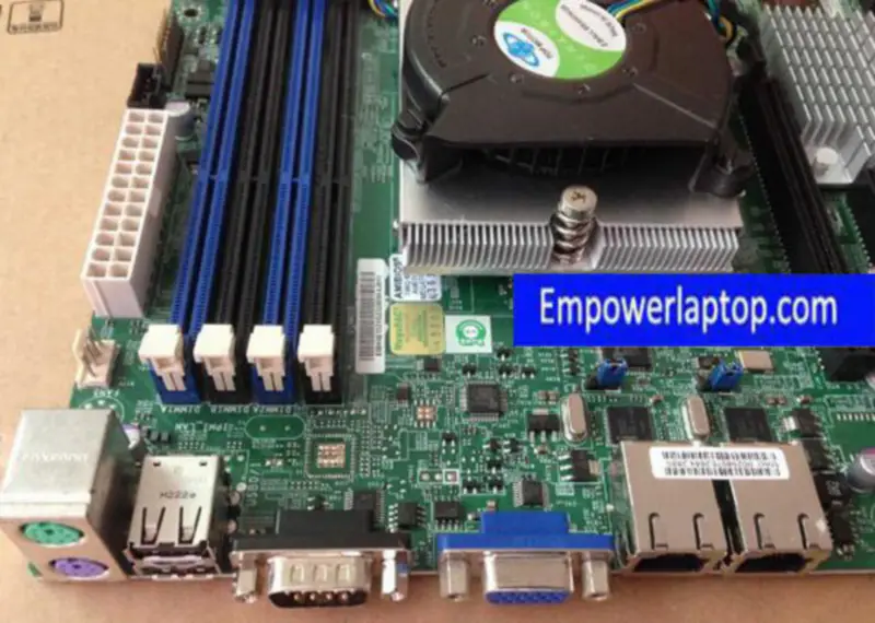 SuperMicro H8SCM SR5650 DDR3 C32 -emolevy tukee 4/6/8-ydintä ja cpu-tuuletinta.