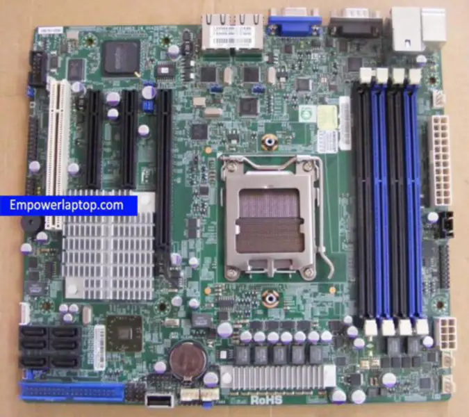 SuperMicro H8SCM-F-palvelinemolevy H8SCM-F-AM041 SR5650-piiri tukee 8-ytimistä C32-ydintä.