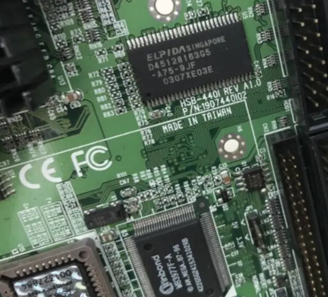 AAEON HSB-440I REV A1.0 -teollisuusemolevy Puolikokoinen ISA-suorittimen keskusyksikkökortti
