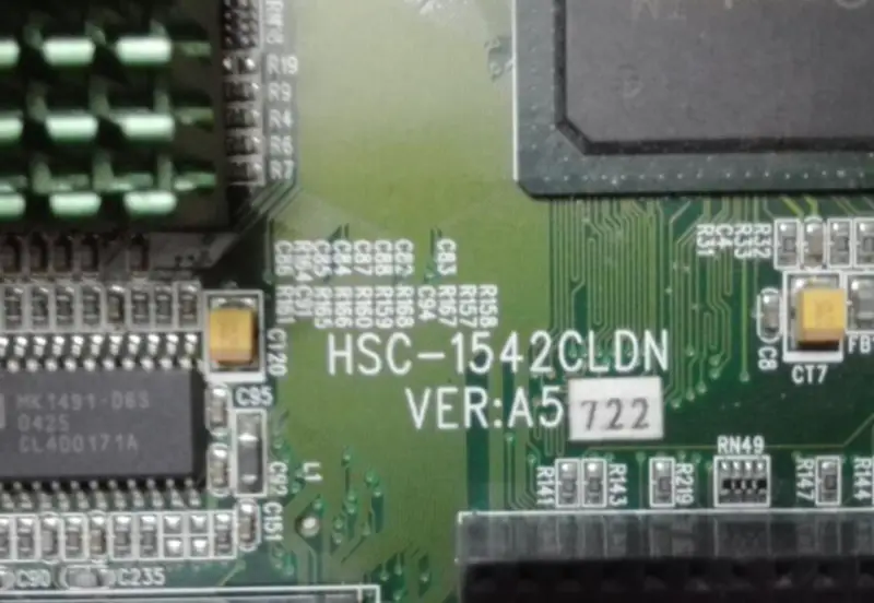 EVOC HSC-1542CLDN VER:A5 Teollisuuden ohjauslaitteiden emolevy