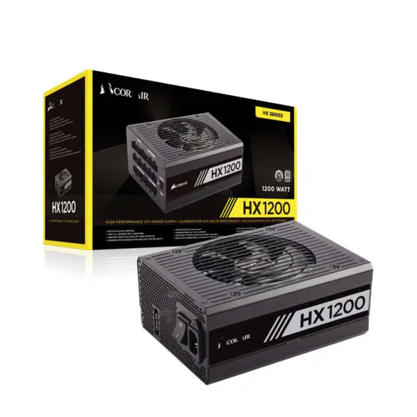 Cors Air Power 1200w Hx1200 pöytätietokoneen virtalähde 80 Plus virtalähde Platinum Full Module Pcie5 Support Rtx 4090 Rps0077