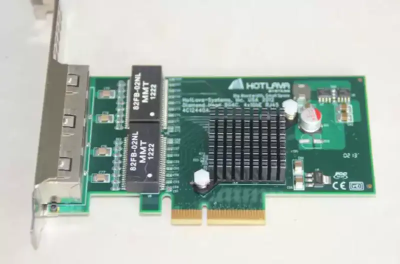 HOTLAVA INTEL I350 ETHERNET SERVER ADAPTER PCI-E X8 4-porttinen verkkokortti