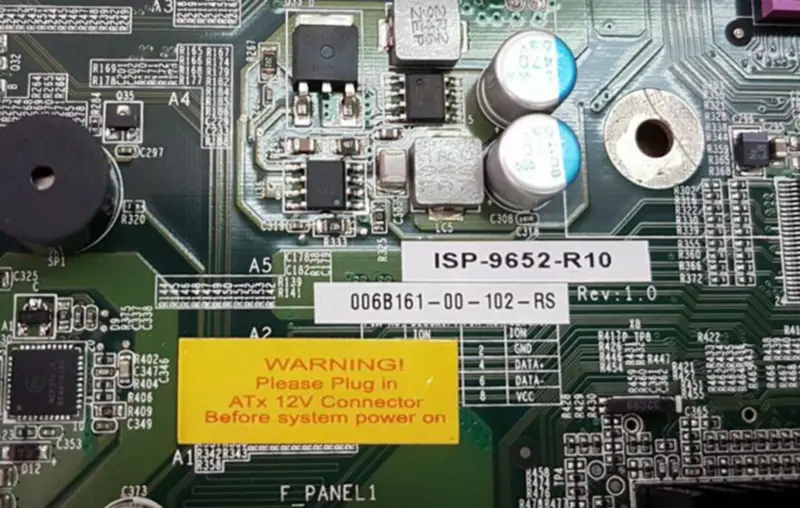 IEI ISP-9652-R10 Teollisuuden laitteiden emolevy