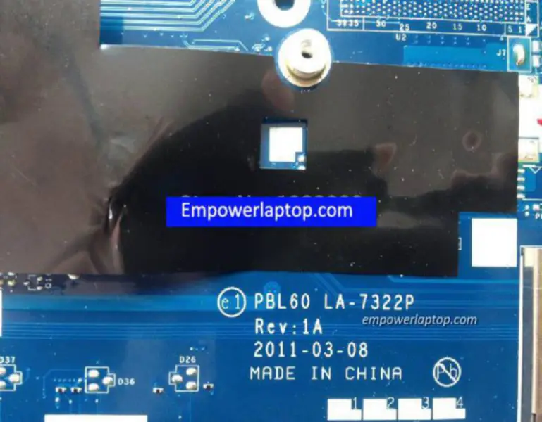 Asus K53U -emolevy