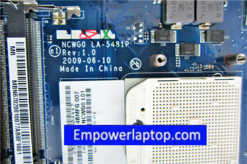 Acer E527 E627 5532 5517 NCWG0-emolevy