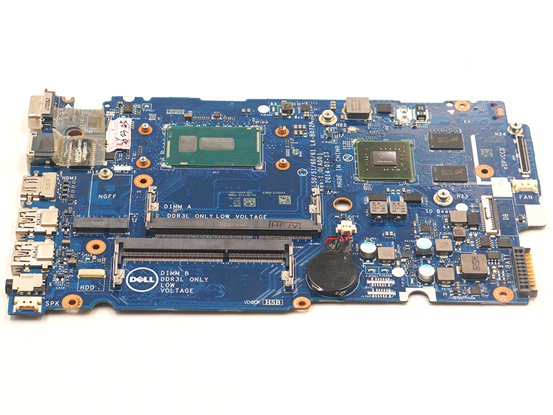Dell Latitude 3450 3550 LA-B072P ZAL50/51/60/61 PicturesREV:1.0 Kannettavan tietokoneen emolevy I7-5500U