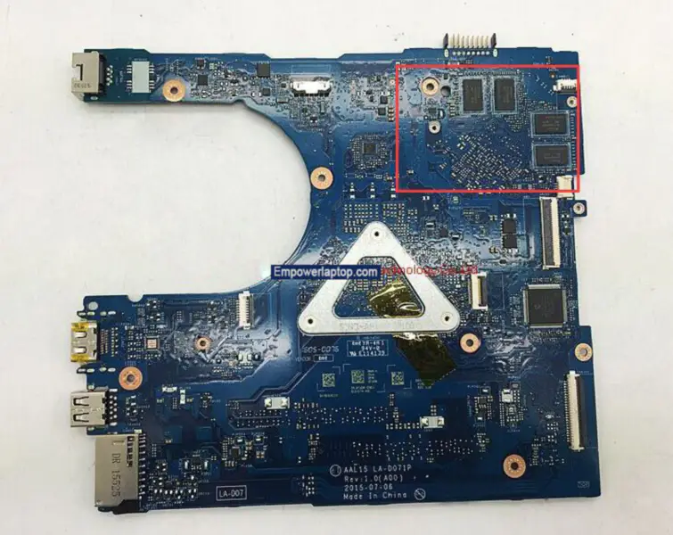 Dell 5559 AAL15 LA-D071P -emolevy 5559 AAL15 LA-D071P