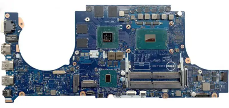 DELL Inspiron 14-7466 15-7566 LA-D991P -emolevy DELL Inspiron 14-7466 15-7566 LA-D991P