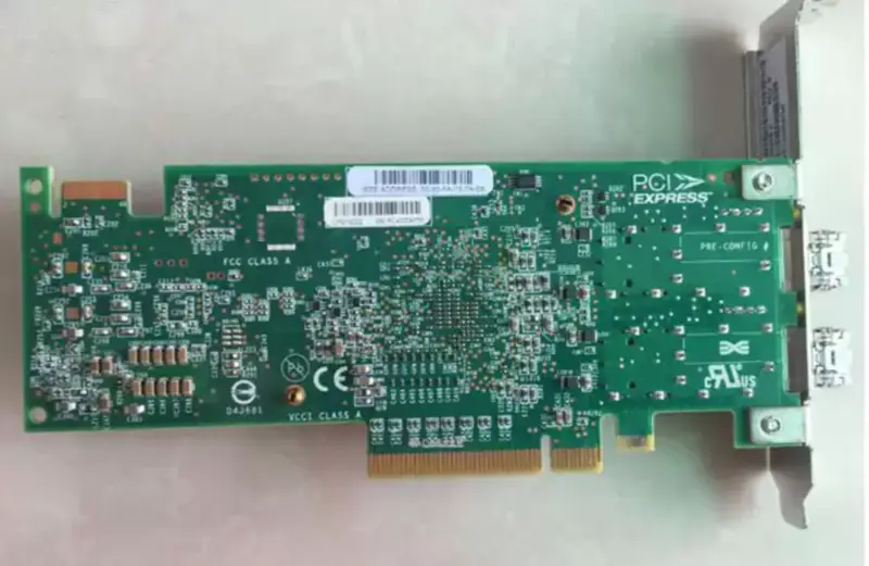 Emulex LPE16002 16GB Dual Port Fibre Channel HBA -kortti teollisuusemolevyyn