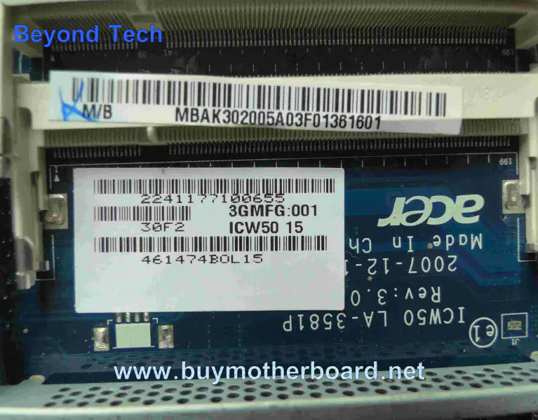 Acer MBAK302005 emolevy 5520:lle