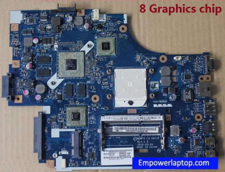 Acer 5551 5552G 75 LA-5911P MBWM602001 emolevy (MBWM602001)