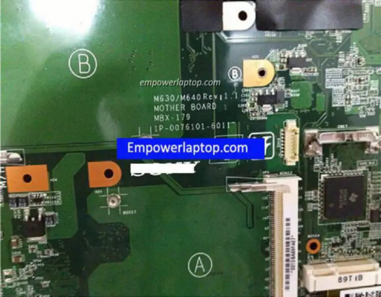 Sony MBX-179 M630 M640 M630 M640 1P-0076101-6011 emolevy