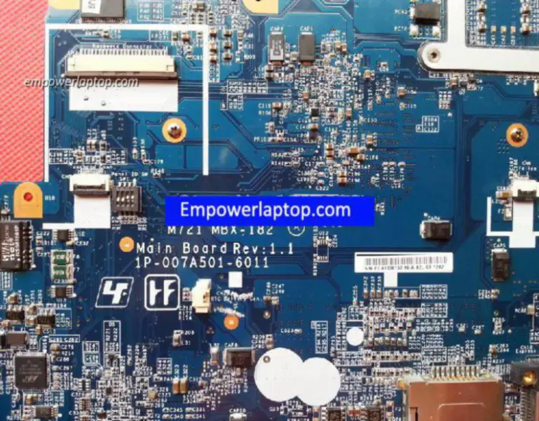 Sony MBX-182 M721 1P-007A501-6011 A1418702B -emolevy Sony MBX-182 M721 1P-007A501-6011 A1418702B