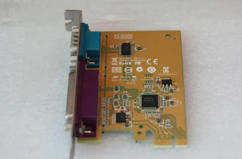 Sunix MIO6469A Sarjallinen rinnakkainen PCI-e-kortti RS232 LPT1 emolevyyn